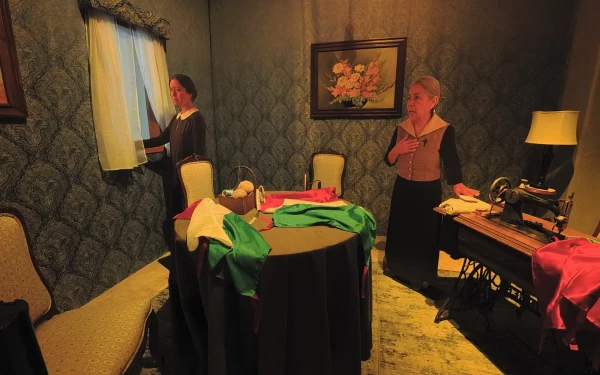 An immersive recreation depicts women who supported the Cristero movement during the religious persecution in Mexico. | Credit: David Ramos/EWTN News
